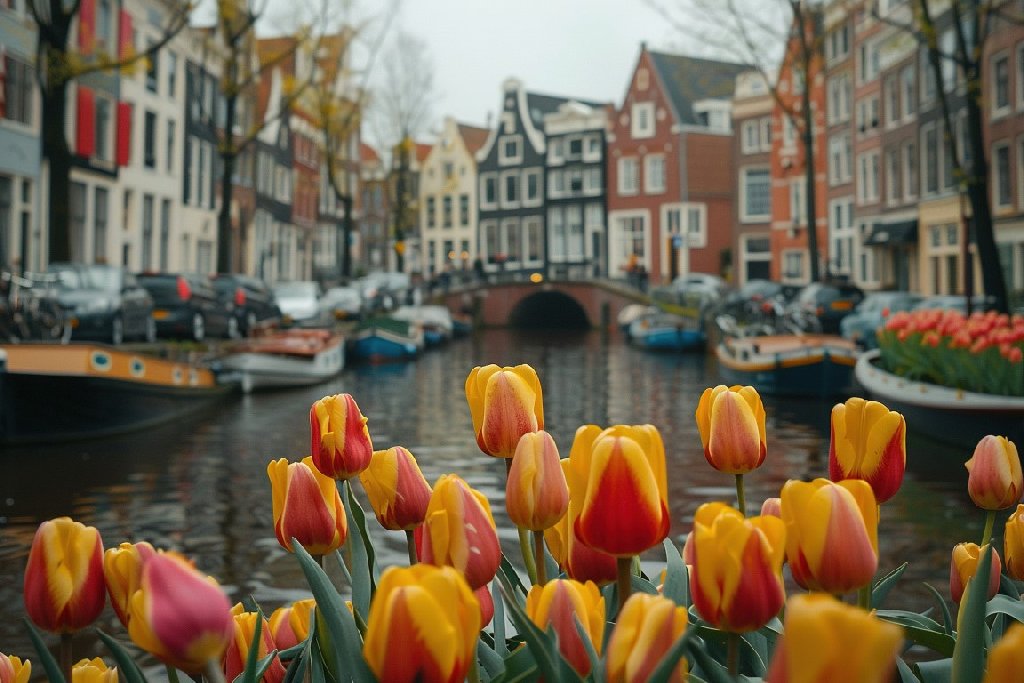 Amsterdam si Tara Lalelelor